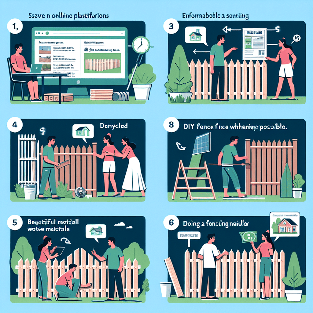 How to save on Backyard fence